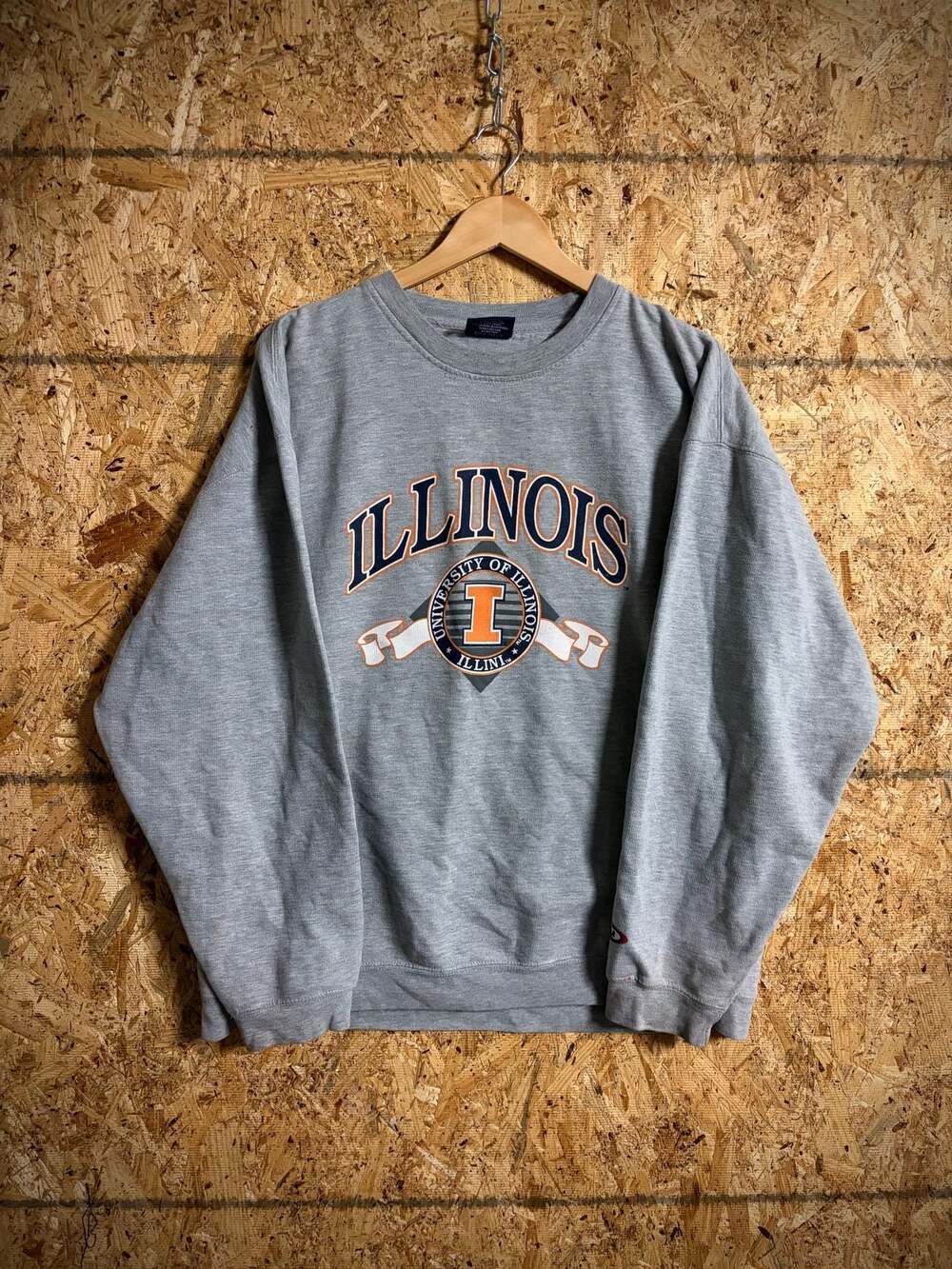 Vintage Pro Player University of Illinois Crewneck Sweatshirt Size 2XL